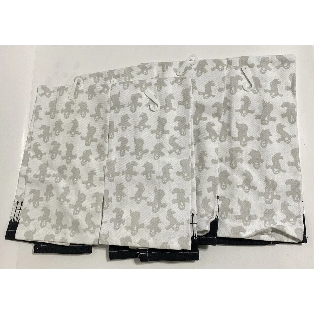 Halloween Kitchen Dish Hand Towels Spooky Scary Skull Ghost Set Festive Fun NEW